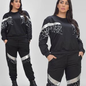 بلوز شلوار پلنگی و دیسکو