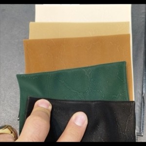 پارچه چرم سیلیکونی طرح دار