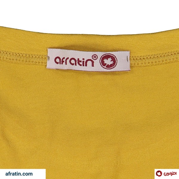 فروش اینترنتی ست تیشرت و شلوارک زنانه مدل آرام رنگ خردلی کد6573