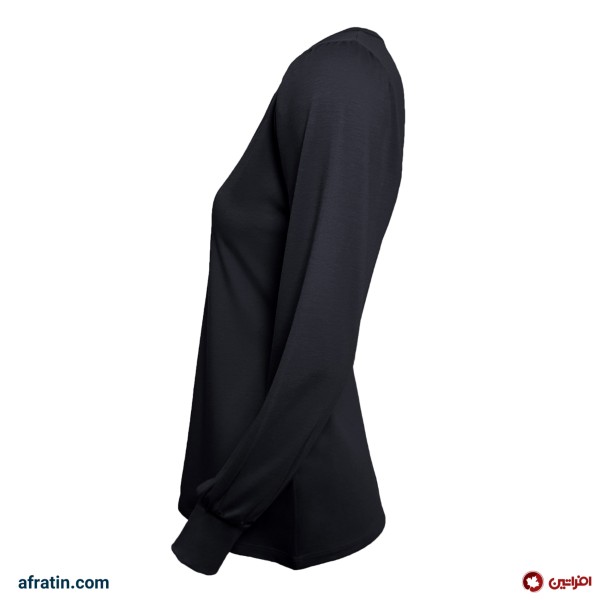 فروش اینترنتی بلوز زنانه کد 7524 رنگ مشکی