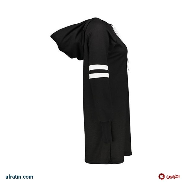 فروش اینترنتی هودی زنانه کد 8512 رنگ مشکی