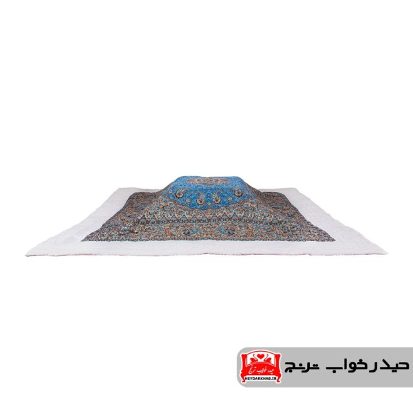 خرید اینترنتی لحاف کرسی درباری فیروزه ای