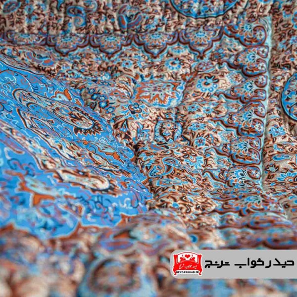 خرید اینترنتی لحاف کرسی درباری فیروزه ای