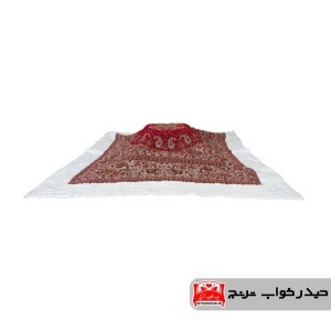 لحاف کرسی درباری زرشکی(پشمی و دست دوز)