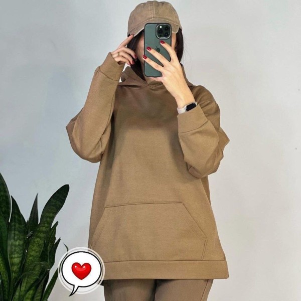 خرید اینترنتی هودی شلوار نیم بگ