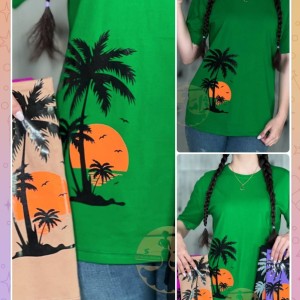 تیشرت طرح غروب