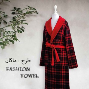 حوله تن پوش چاپی ماکان