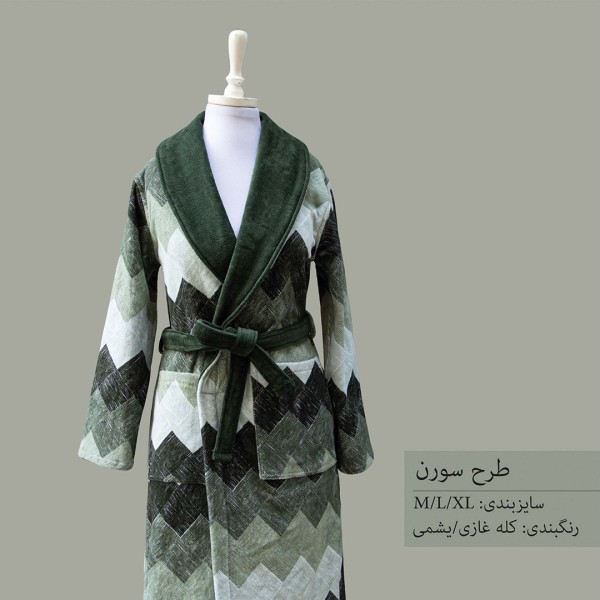 خرید اینترنتی حوله تن پوش چاپی سورن