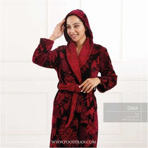 حوله تن پوش چاپی دیبا
