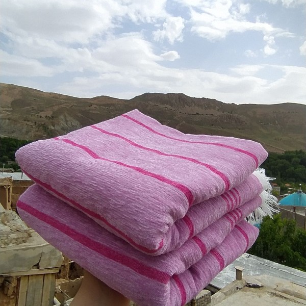 فروش اینترنتی حوله استخری دستبافت مخمل
