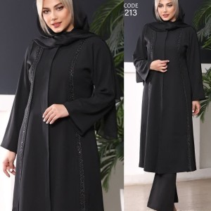 مانتو مجلسی سنگدوزی ترک لند کد213