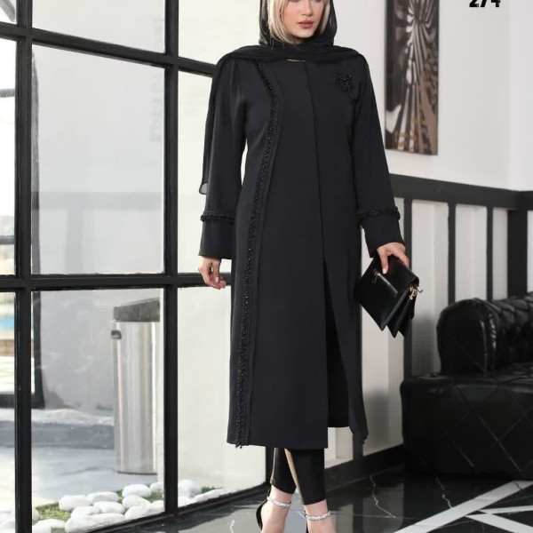 فروش اینترنتی مانتومجلسی جواهر دوزی ترک لند کد274