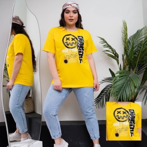 تیشرت پنبه چاپی