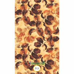 طرح چاپی مخمل پورشه و کرپ گلبرگ بافت( p13)