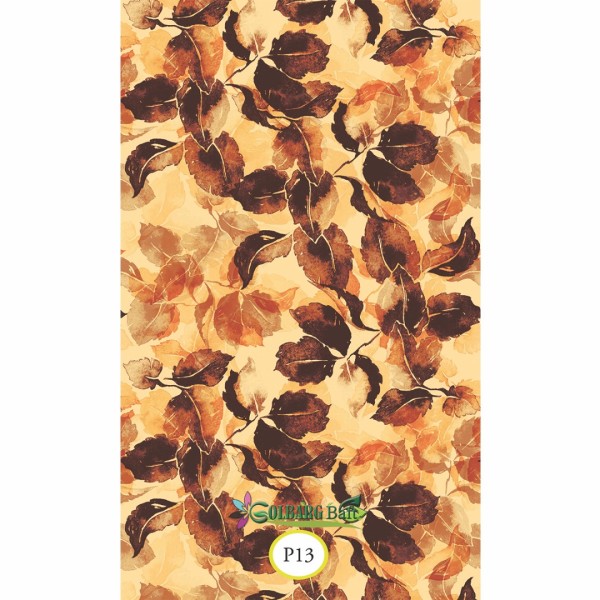 فروش اینترنتی طرح چاپی مخمل پورشه و کرپ گلبرگ بافت( p13)